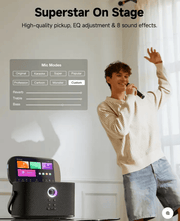Kiwi Grab Kiwi Grab Ikarao S2 Karaoke Machine System With 8″ Touch Screen Wireless Mic Ikarao S2 Karaoke Machine System With 8″ Touch Screen Wireless Mic