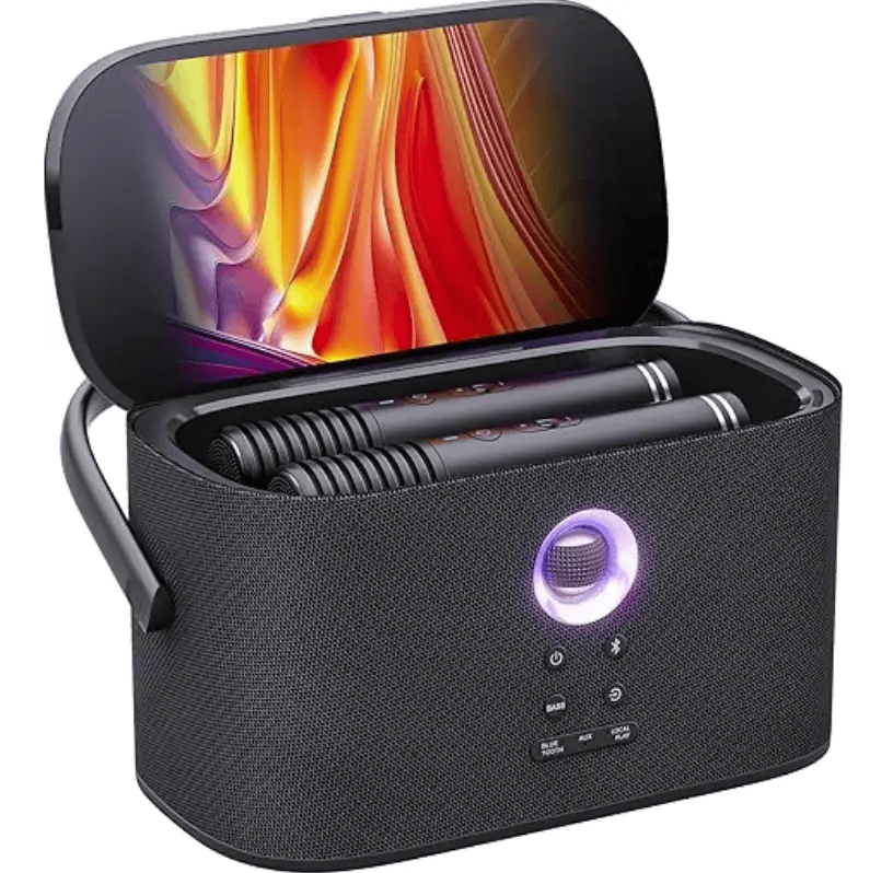 Kiwi Grab Kiwi Grab Ikarao S2 Karaoke Machine System With 8″ Touch Screen Wireless Mic Ikarao S2 Karaoke Machine System With 8″ Touch Screen Wireless Mic