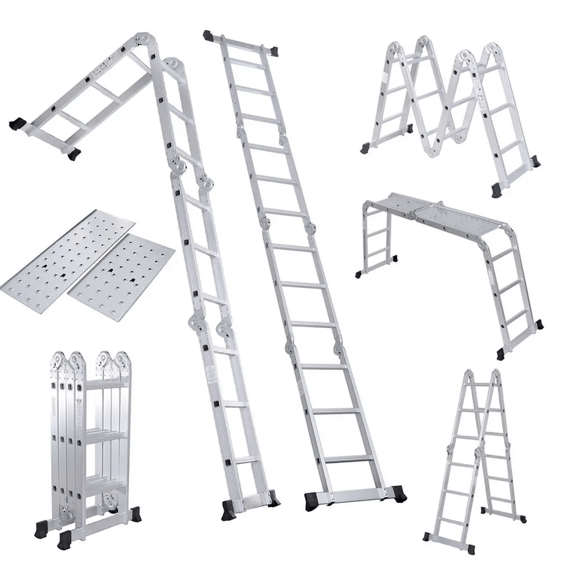 Kiwi Grab Kiwi Grab Ladder Multi Purpose 4.7m with two platforms folding ladder Ladder Multi Purpose 4.7m with two platforms folding ladder