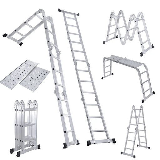 Kiwi Grab Kiwi Grab Ladder Multi Purpose 4.7m with two platforms folding ladder Ladder Multi Purpose 4.7m with two platforms folding ladder