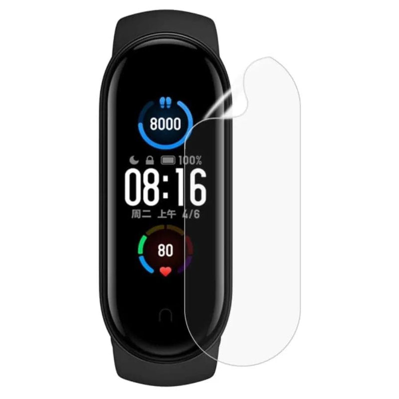 Hydrogel Screen Protector for Xiaomi Mi Smart Band 5 (Pack of 6)