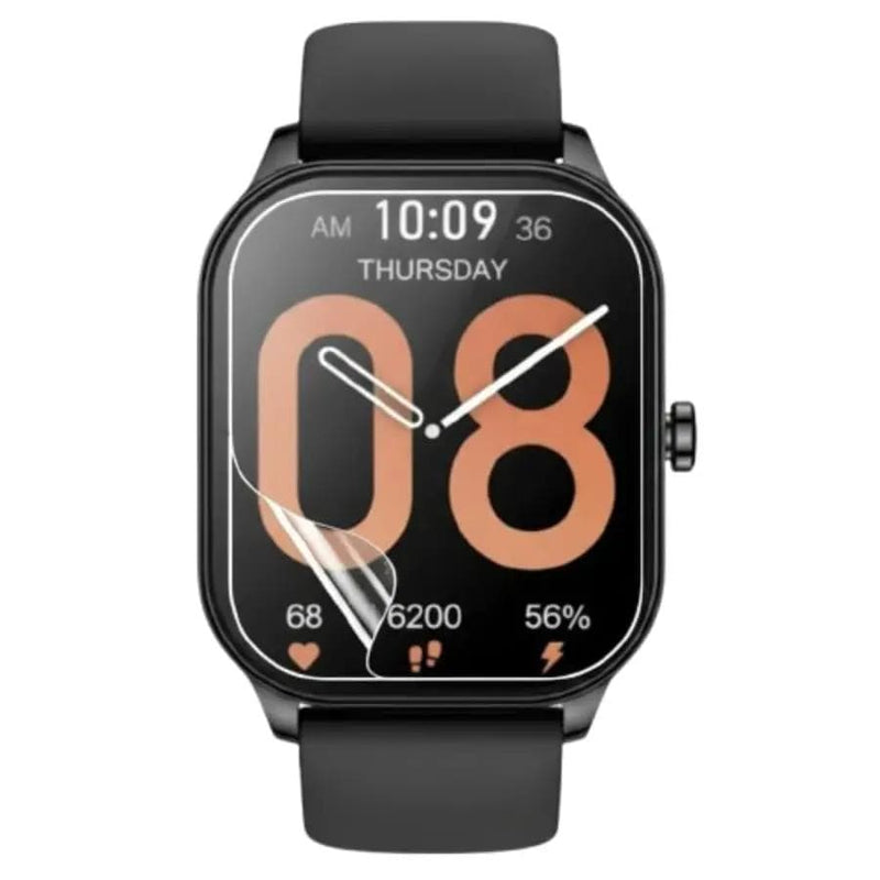 Hydrogel Screen Protector for Amazfit Pop 3S (2023) (Pack of 6)