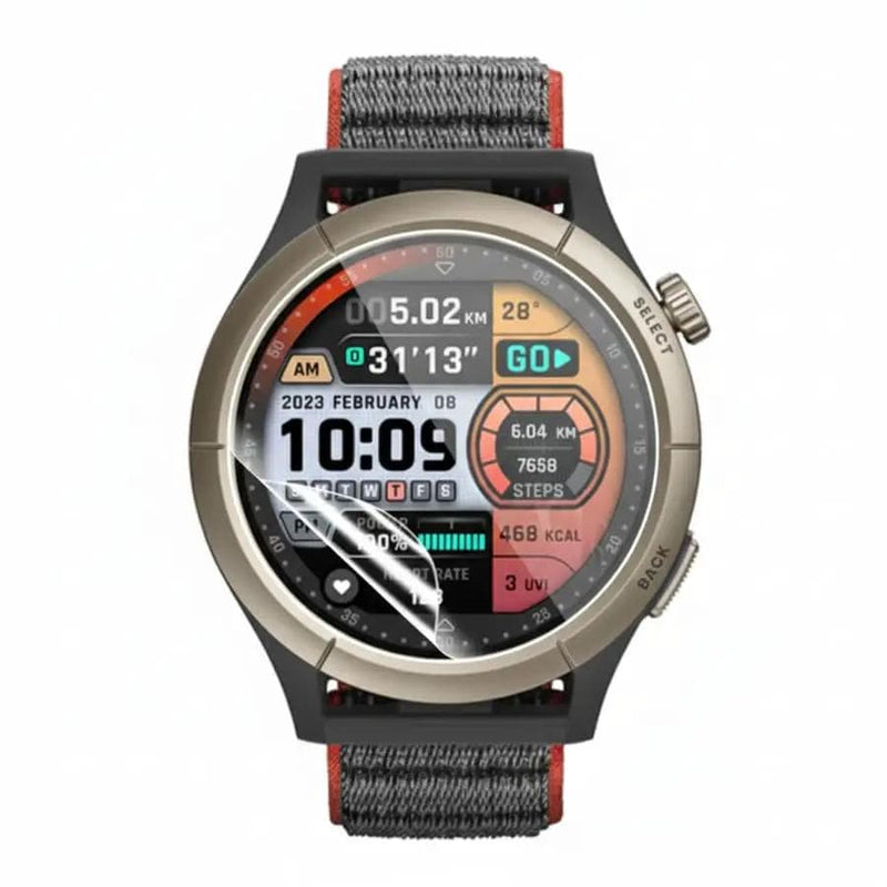 Hydrogel Screen Protector for Amazfit Cheetah Pro (Pack of 6)
