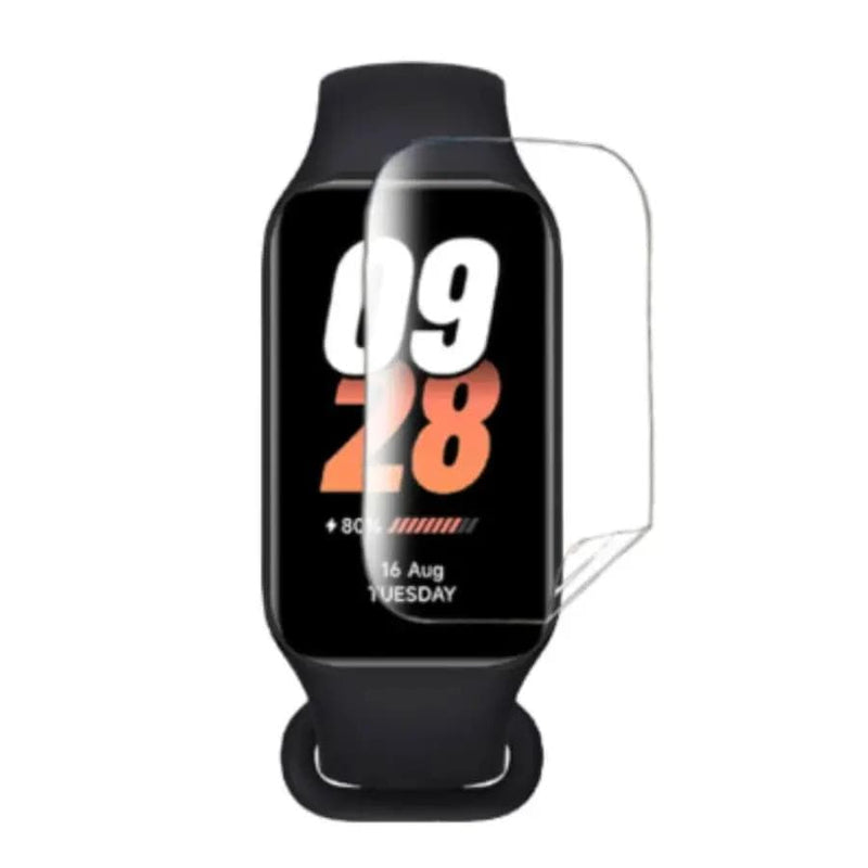 Hydrogel Screen Protector for Xiaomi Smart Band 8 Active/Redmi Smart Band 2 (Pack of 6)