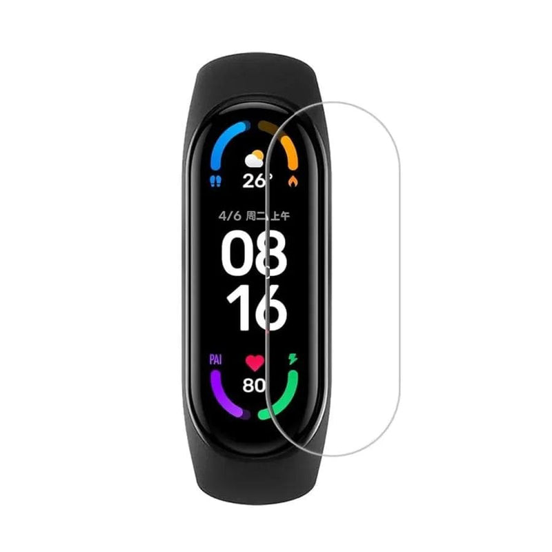 Hydrogel Screen Protector for Xiaomi Mi Smart Band 6 (Pack of 6)