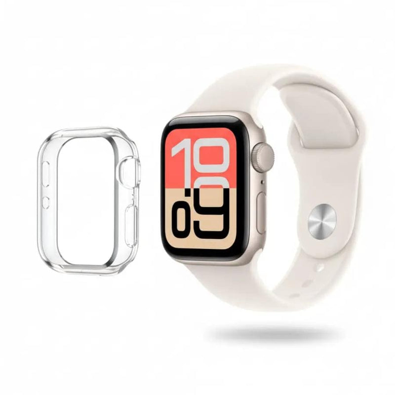 Protective Case for Apple SE (3rd gen) watch (40mm) (Clear)