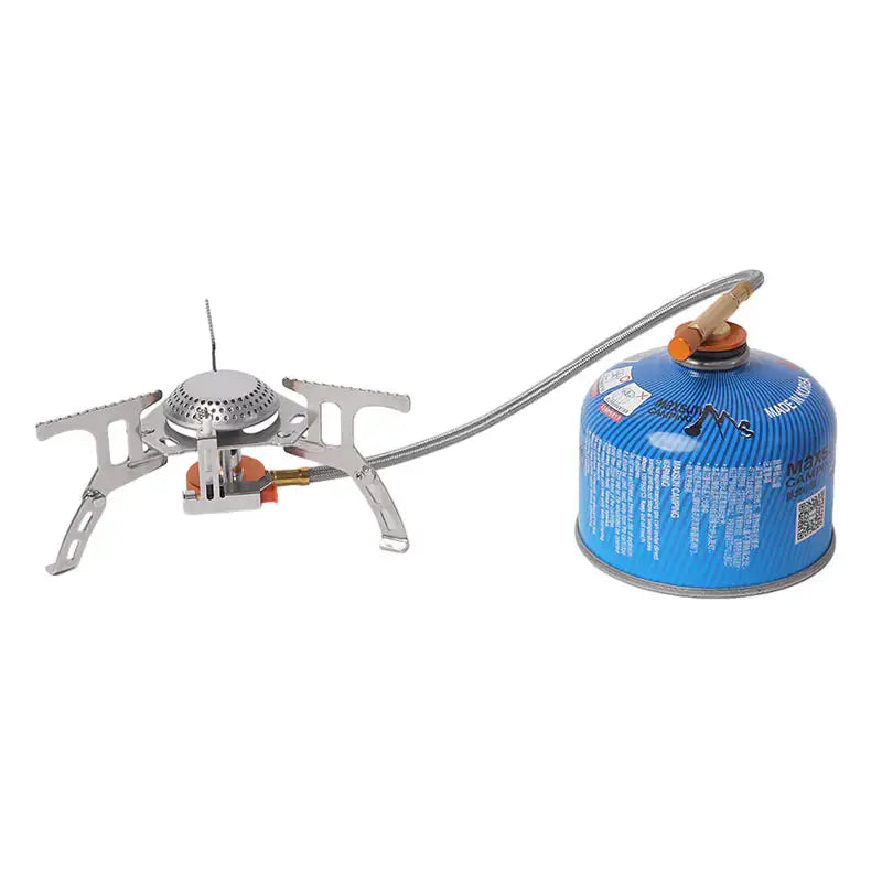 Portable Butane Camping Stove - 3500W Stainless Steel Foldable Burner | Lightweight Outdoor Cooking – view 2