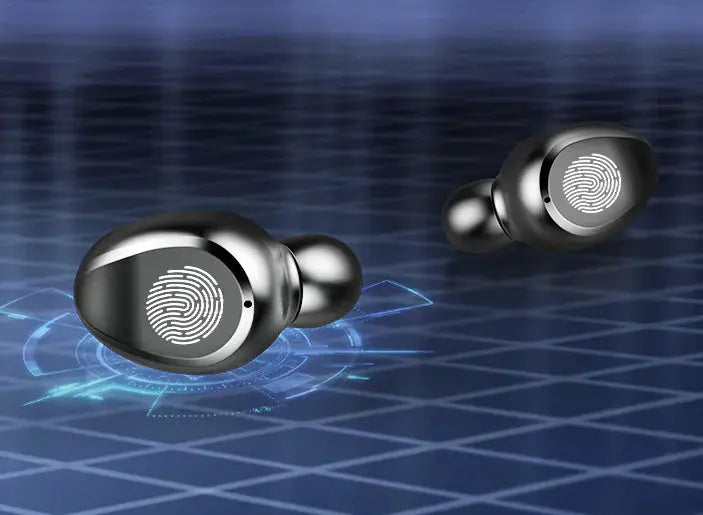 F9 Bluetooth Headphones with Touch Control and Battery Display – view 3