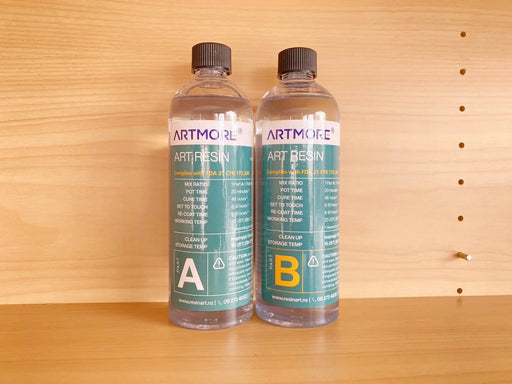 Artmore UV Resistant + FDA Approved Epoxy Resin - 1:1 by Volume – view 2