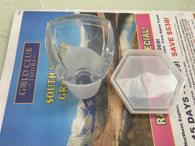 Crystal Clear Art Epoxy Resin - 3 : 1 by Weight 1kg Kit - Soft Type – view 3