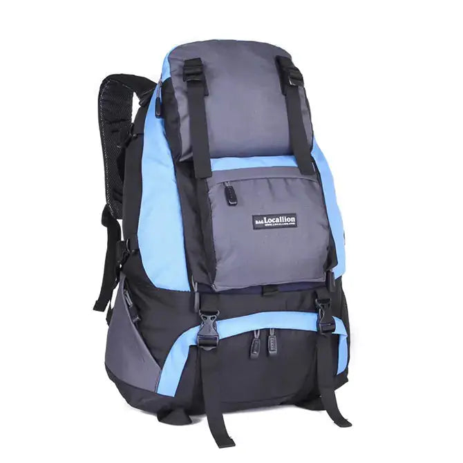 40L Waterproof Hiking Backpack - Lightweight Polyester Outdoor Pack | Multi-Color Options – view 3