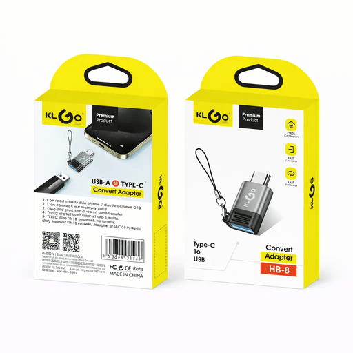 KLGO USB A To USB C Converter Adapter By Nest And Stem Homewares
