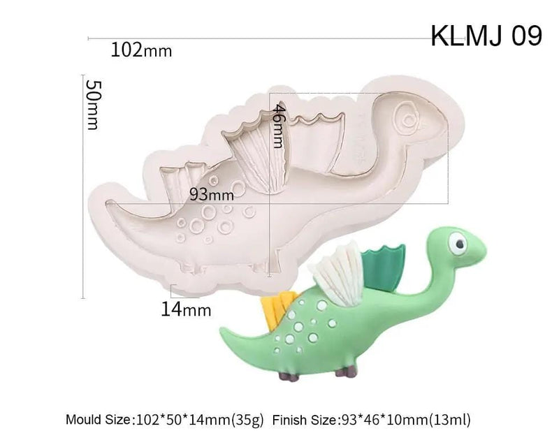 Resin Art NZ Moulds Dragon / Dinosaur Moulds - Easter Dragon / Dinosaur Moulds - Easter | NZ