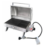 Kiwi Sizzler Gas BBQ - Solid Top 316S/S with Flame Guard – view 7