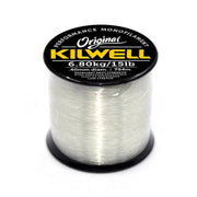 Kilwell Spool Kilwell Mono 1/4 lb Spool Clear Monofilament Kilwell Mono Clear Monofilament Fishing Line