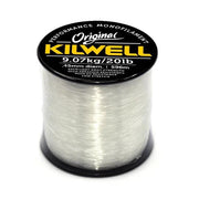 Kilwell Spool Kilwell Mono 1/4 lb Spool Clear Monofilament Kilwell Mono Clear Monofilament Fishing Line