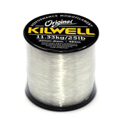 Kilwell Spool Kilwell Mono 1/4 lb Spool Clear Monofilament Kilwell Mono Clear Monofilament Fishing Line