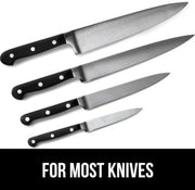 g8buynz Knife Sharpener Grip Easy to Use 3 Sharpening Options Knife Sharpener Grip Easy to Use 3 Sharpening Options