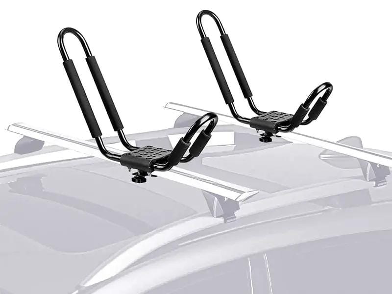 Loveliving Car Rack Kayak Carrier Roof Rack Loveliving Fixed J Style Kayak Carrier for Roof Rack