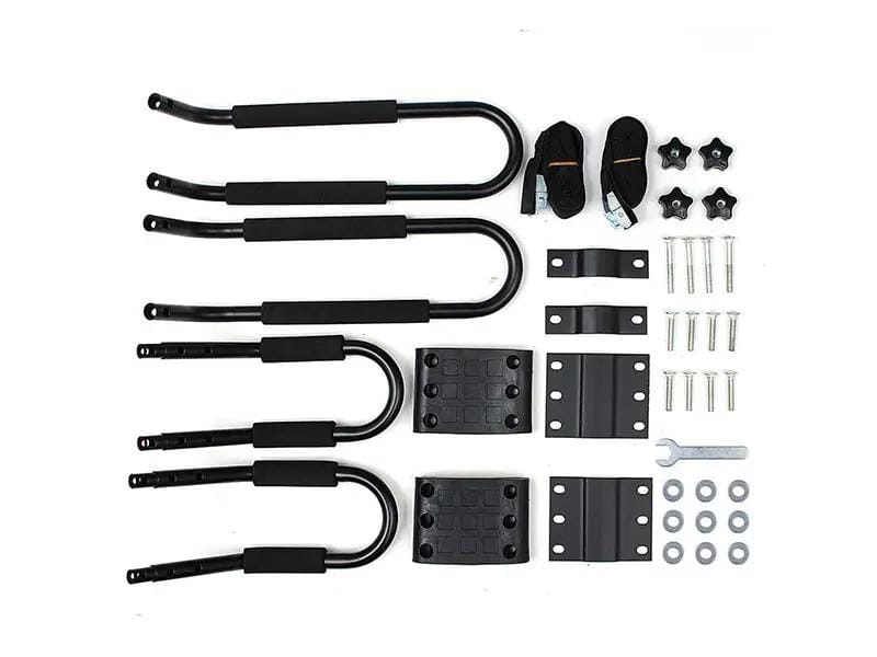 Loveliving Car Rack Kayak Carrier Roof Rack Loveliving Fixed J Style Kayak Carrier for Roof Rack