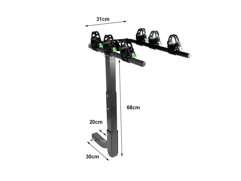 Loveliving Car Rack Car Rear Hitch Mount Bike Rack Loveliving Car Rear Hitch Mount Bike Rack For 3 Bikes
