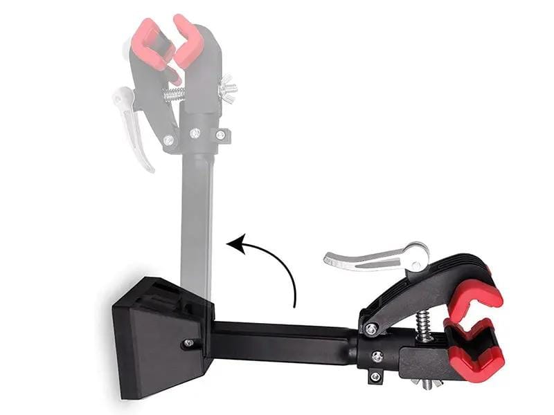 Loveliving Sports & Outdoor Bicycle wall mount bracket Loveliving Bicycle Wall Mount Bracket 180 Degree Clamp