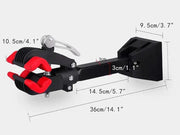 Loveliving Sports & Outdoor Bicycle wall mount bracket Loveliving Bicycle Wall Mount Bracket 180 Degree Clamp