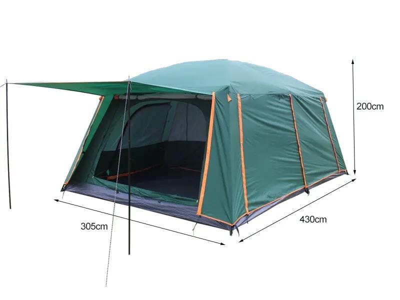 Loveliving Outdoor & Camping 6-10 Person Camping tent 430*305cm Loveliving Large 6 To 10 Person Family Camping Tent