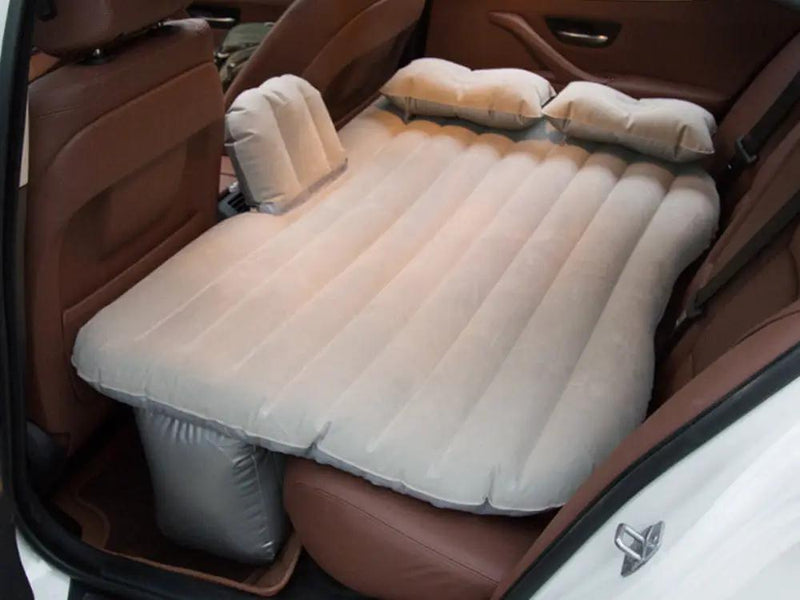 Loveliving Sports & Outdoor Car Inflatable Mattress Air Bed - Beige Universal Car Inflatable Mattress Backseat Comfort