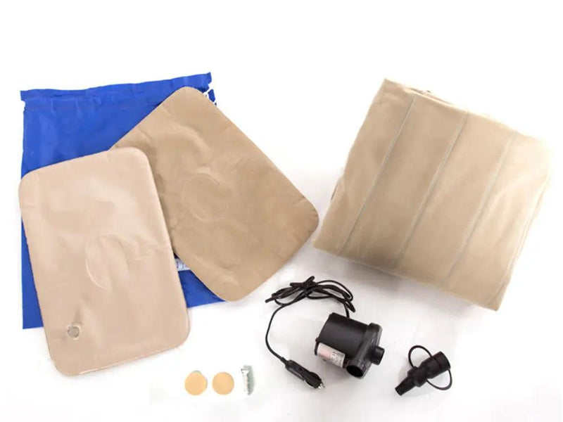 Loveliving Sports & Outdoor Car Inflatable Mattress Air Bed - Beige Universal Car Inflatable Mattress Backseat Comfort
