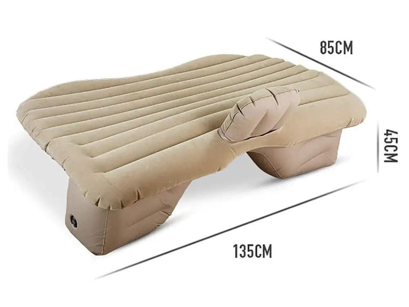 Loveliving Sports & Outdoor Car Inflatable Mattress Air Bed - Beige Universal Car Inflatable Mattress Backseat Comfort