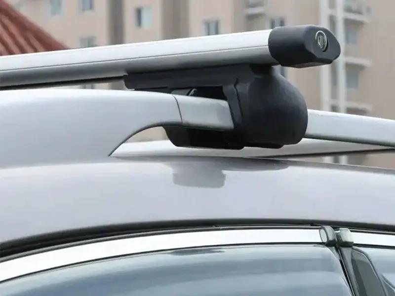 Loveliving Universal Black Roof Rack Cross Bar - 2 Bars Kit-Silver Universal Roof Rack Cross Bars Kit 2 Bar Set Silver