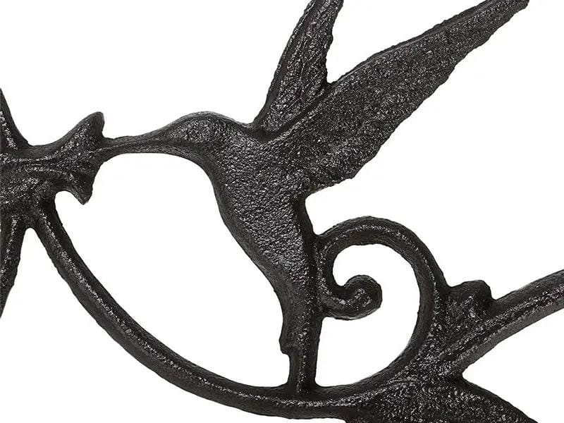 Loveliving 2 Set Cast Iron wall Hanging Plants Hook 2 Set Cast Iron wall Hanging Plants Hook