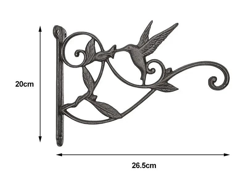 Loveliving 2 Set Cast Iron wall Hanging Plants Hook 2 Set Cast Iron wall Hanging Plants Hook