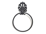 Loveliving Furniture Cast Iron Towel Ring Retro Towel Rack Cast Iron Towel Ring Retro Towel Rack