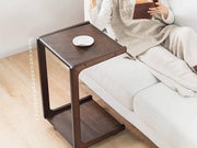 Solid Wood C Shaped End Table / Side Table / Bedside table – view 6