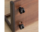 Solid Wood C Shaped End Table / Side Table / Bedside table – view 8