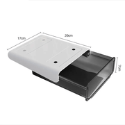 salelink.co.nz Unbranded Under Desk Drawer Organizer Self-adhesive Under Desk Drawer Organizer Self Adhesive