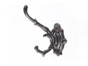 Loveliving Furniture Cast Iron Wall Mounted Coat Hooks (Set of 3) Cast Iron Wall Mounted Coat Hooks (Set of 3)