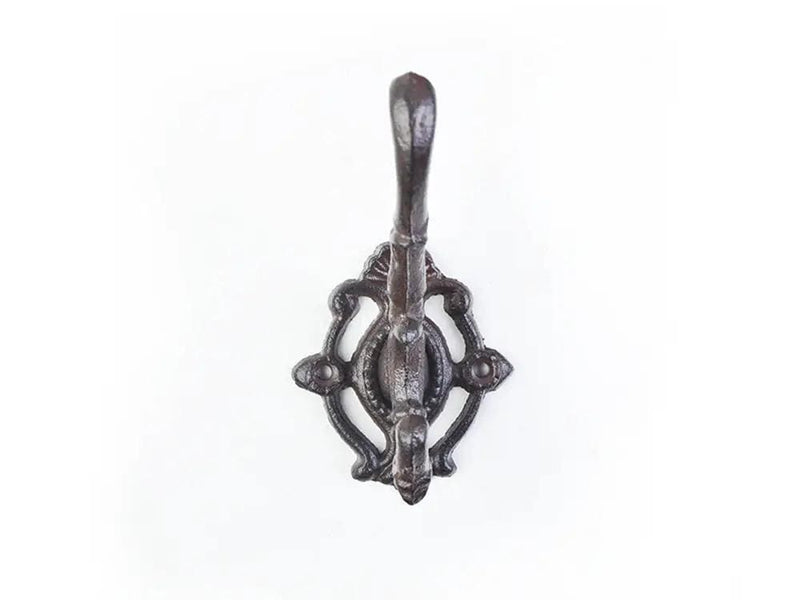 Loveliving Furniture Cast Iron Wall Mounted Coat Hooks (Set of 3) Cast Iron Wall Mounted Coat Hooks (Set of 3)