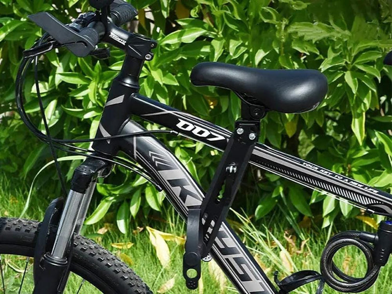 Loveliving Kids Bike Seat and Handlebar Pack (2-5 years) Kids Bike Seat With Mid Mounted Handlebar Pack