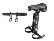 Loveliving Kids Bike Seat and Handlebar Pack (2-5 years) Kids Bike Seat With Mid Mounted Handlebar Pack