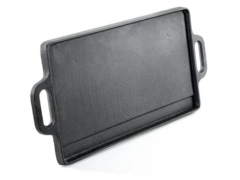 Loveliving Cast Iron Reversible Cast Iron Grill Griddle Grill Plate Reversible Cast Iron Grill and Griddle Plate for Stove
