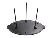 Loveliving Cast Iron Outdoor Camping Barbecue Rack Cast Iron Grill Pan Outdoor Cast Iron BBQ Grill Pan For Camping