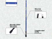 Loveliving Outdoor & Camping Portable 5-Section Hiking Sticks-Blue/130CM Portable 5-Section Hiking Sticks-Blue/130CM