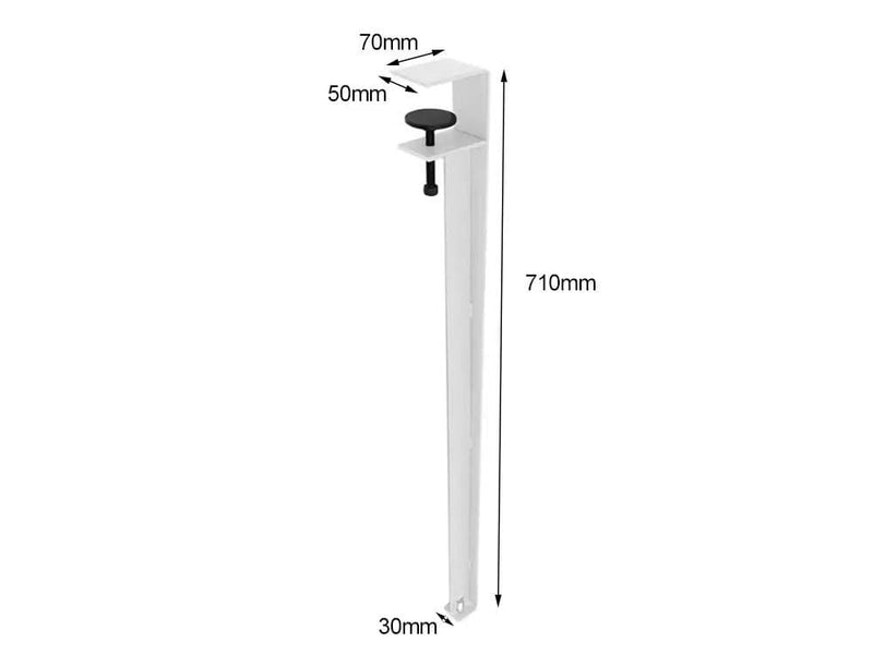 Loveliving Furniture Table Legs 71cm- Pack of 4-White Table Legs 71cm- Pack of 4-White