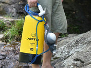 Loveliving Outdoor & Camping Shower bag With Foot Pump - Yellow 12L Outdoor Shower Bag With Foot Pump Portable Yellow