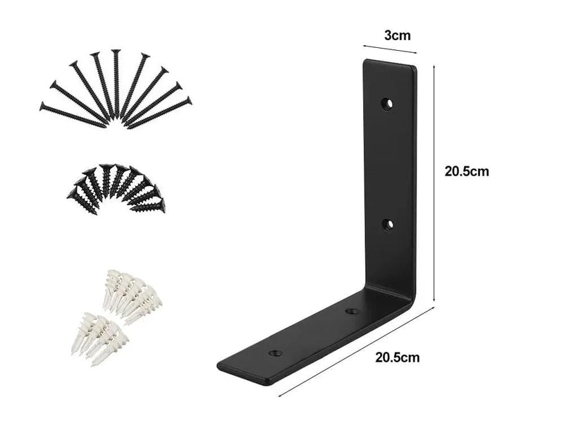 Loveliving Shelf Brackets-4Pcs Shelf Brackets-4Pcs