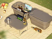 15L Picnic Storage Box Portable Folding Picnic Basket – view 2