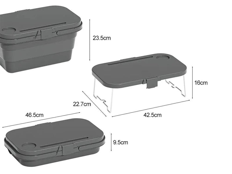 15L Picnic Storage Box Portable Folding Picnic Basket – view 6